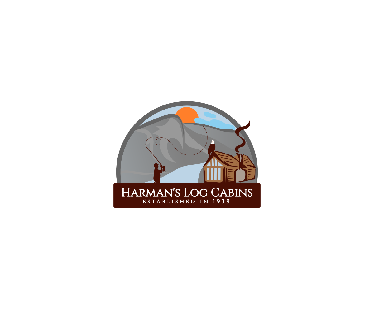 Logo Design by design.bb for Harman''s Log Cabins | Design #5723644
