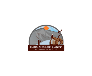 Logo Design by design.bb for Harman''s Log Cabins | Design: #5723644