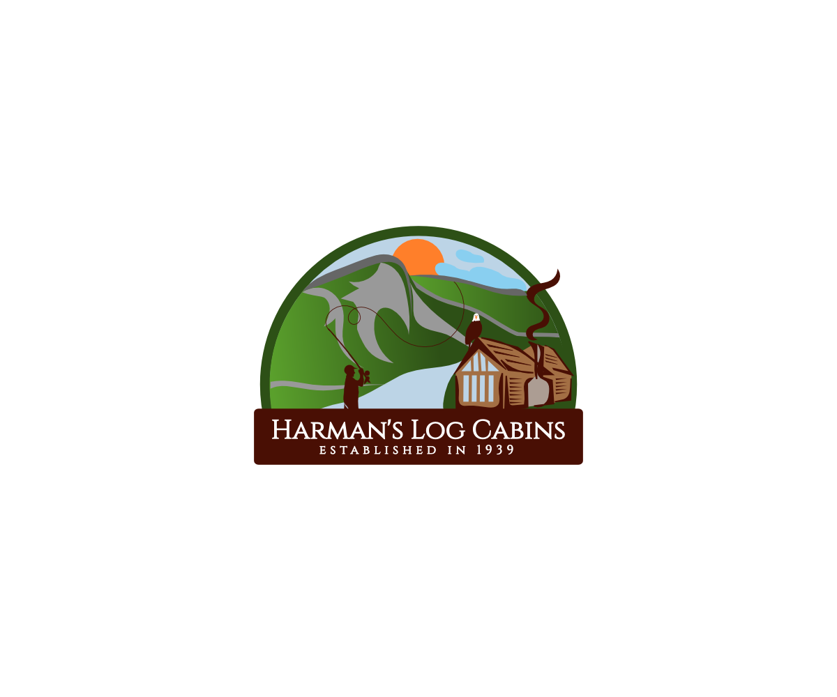 Logo Design by design.bb for Harman''s Log Cabins | Design #5723650