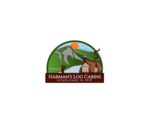 Logo Design by design.bb for Harman''s Log Cabins | Design: #5723650