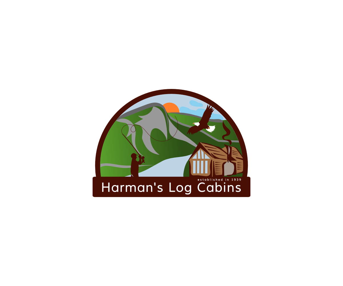 Diseño de Logo por design.bb para Harman''s Log Cabins | Diseño #5740632