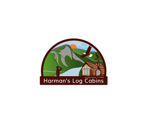Logo Design by design.bb for Harman''s Log Cabins | Design: #5740632