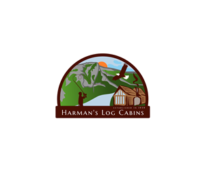Logo Design by design.bb for Harman''s Log Cabins | Design: #5740913