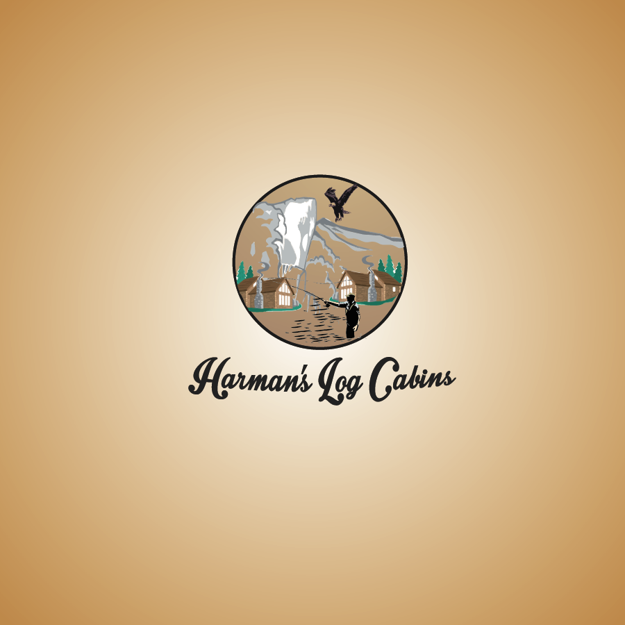 Logo Design by AymanePro ™ for Harman''s Log Cabins | Design #5734998