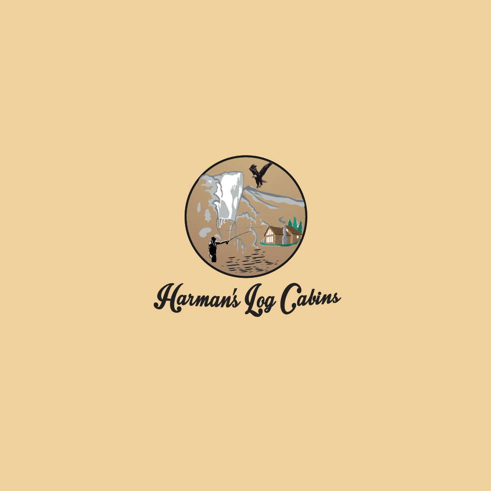 Logo Design by AymanePro ™ for Harman''s Log Cabins | Design #5743660