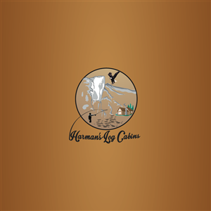 Logo Design by AymanePro ™ for Harman''s Log Cabins | Design: #5754817