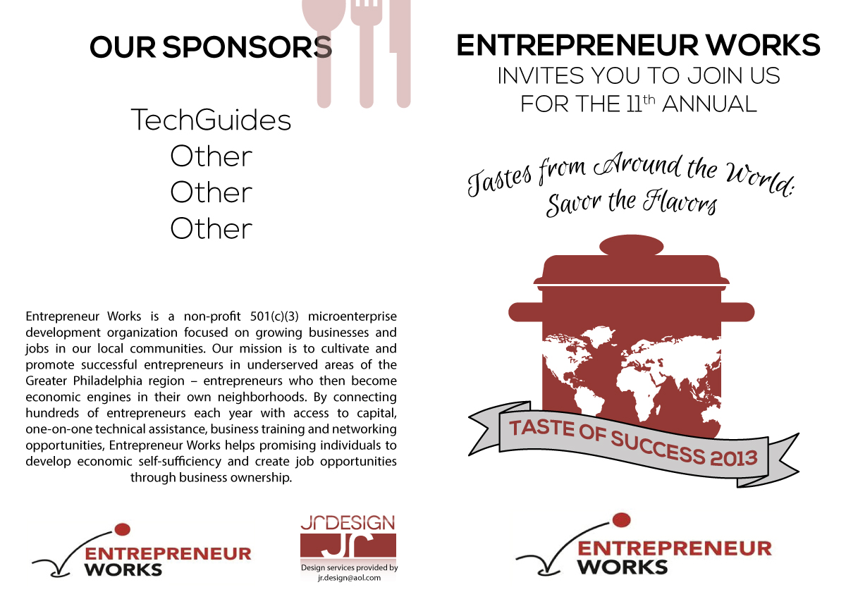 Invitation Design by jrdesign for Entrepreneur Works | Design: #1593303