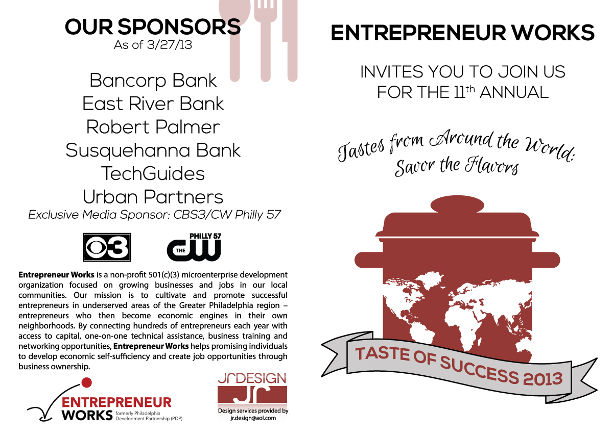 Invitation Design by jrdesign for Entrepreneur Works | Design #1623815