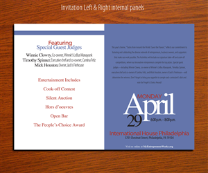 Invitation Design by WholeBranding® for Entrepreneur Works | Design: #1593328