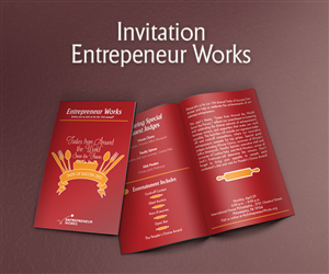Invitation Design by Súgorar for Entrepreneur Works | Design: #1593621