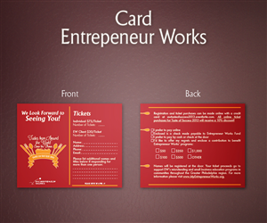 Invitation Design by Súgorar for Entrepreneur Works | Design: #1593628