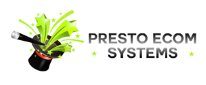 Logo Design by krokodila for Presto eCom Systems, Inc. | Design #5732600