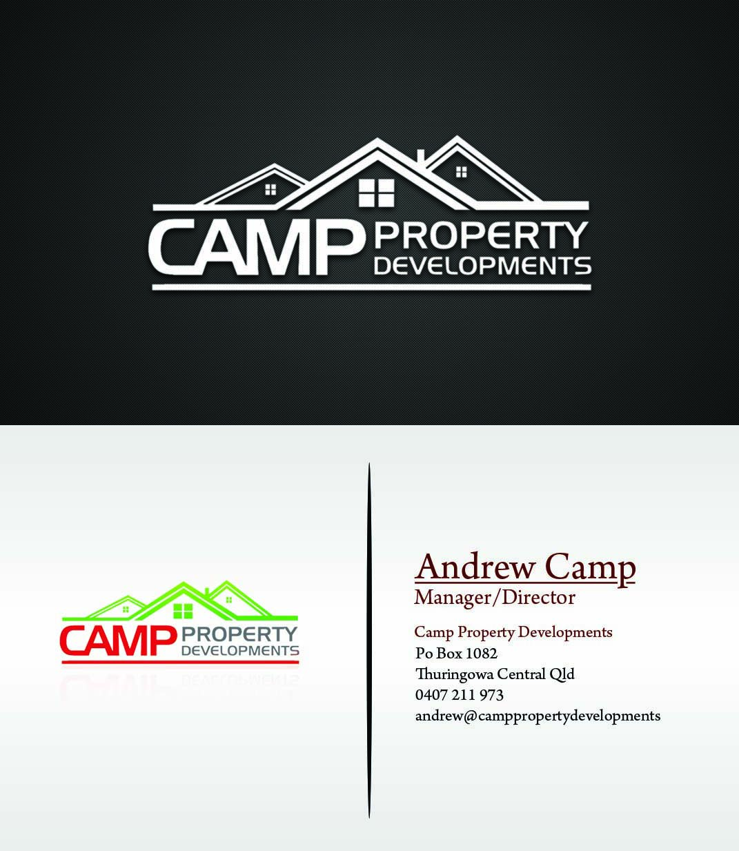 Business Card Design by TS Designs for Camp Property developments | Design #1559276
