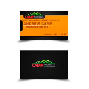 Diseño de Tarjeta de Presentación por biili para Camp Property developments | Diseño #1559510