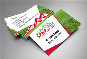 Diseño de Tarjeta de Presentación por Nat  para Camp Property developments | Diseño: #1556321