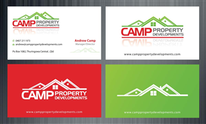 Business Card Design by Sbss for Camp Property developments | Design: #1557538
