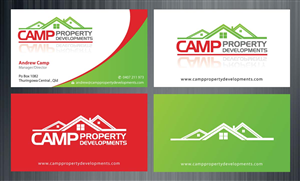Business Card Design by Sbss for Camp Property developments | Design: #1557539