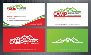 Business Card Design by Sbss for Camp Property developments | Design: #1557541