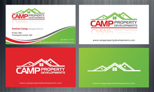 Business Card Design by Sbss for Camp Property developments | Design: #1557543