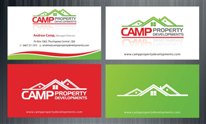 Business Card Design by Sbss for Camp Property developments | Design: #1557550