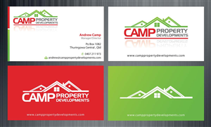 Business Card Design by Sbss for Camp Property developments | Design: #1557551