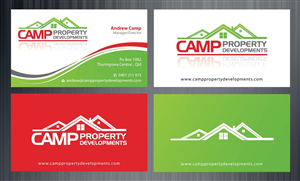Business Card Design by Sbss for Camp Property developments | Design: #1557553