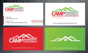 Business Card Design by Sbss for Camp Property developments | Design: #1557654