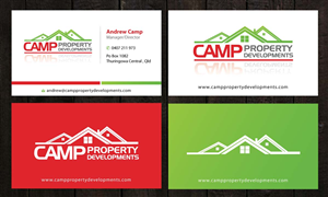 Business Card Design by Sbss for Camp Property developments | Design: #1557667