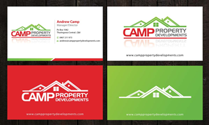 Business Card Design by Sbss for Camp Property developments | Design: #1557669