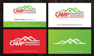 Business Card Design by Sbss for Camp Property developments | Design: #1557670