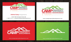 Business Card Design by Sbss for Camp Property developments | Design: #1557671