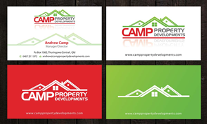 Business Card Design by Sbss for Camp Property developments | Design: #1557672