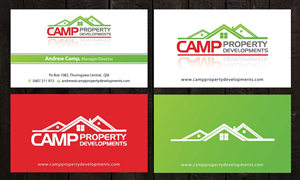 Business Card Design by Sbss for Camp Property developments | Design: #1557682