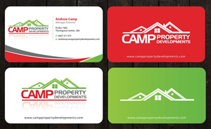 Business Card Design by Sbss for Camp Property developments | Design: #1557686