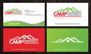 Business Card Design by Sbss for Camp Property developments | Design: #1557687