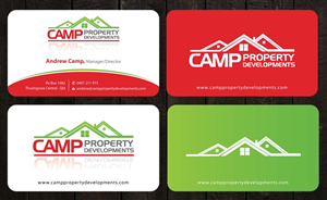 Business Card Design by Sbss for Camp Property developments | Design: #1557692