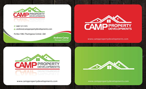 Business Card Design by Sbss for Camp Property developments | Design: #1557697