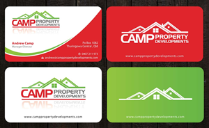 Business Card Design by Sbss for Camp Property developments | Design: #1557702