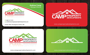 Business Card Design by Sbss for Camp Property developments | Design: #1557705