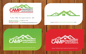 Diseño de Tarjeta de Presentación por Sbss para Camp Property developments | Diseño: #1559105