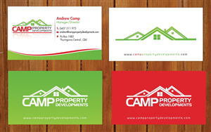 Diseño de Tarjeta de Presentación por Sbss para Camp Property developments | Diseño: #1559110