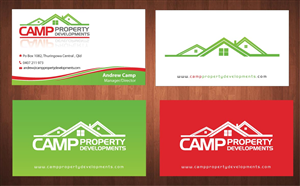 Diseño de Tarjeta de Presentación por Sbss para Camp Property developments | Diseño: #1559139