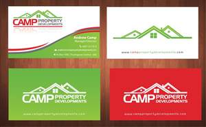 Diseño de Tarjeta de Presentación por Sbss para Camp Property developments | Diseño: #1559145