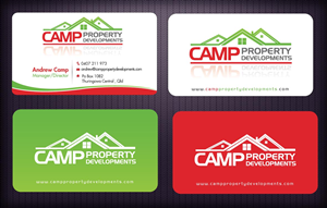 Diseño de Tarjeta de Presentación por Sbss para Camp Property developments | Diseño: #1559178