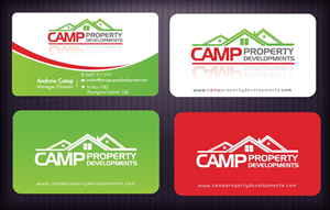 Business Card Design by Sbss for Camp Property developments | Design: #1559227