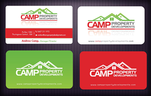 Business Card Design by Sbss for Camp Property developments | Design: #1559230