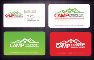 Business Card Design by Sbss for Camp Property developments | Design: #1559242
