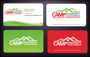 Business Card Design by Sbss for Camp Property developments | Design: #1559264