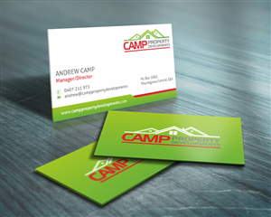 Business Card Design by HYPdesign for Camp Property developments | Design: #1558780