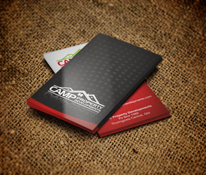 Business Card Design by HYPdesign for Camp Property developments | Design: #1560638